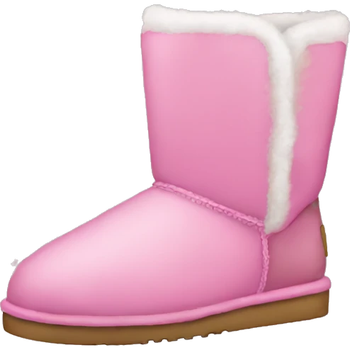 Uggs pink emoji