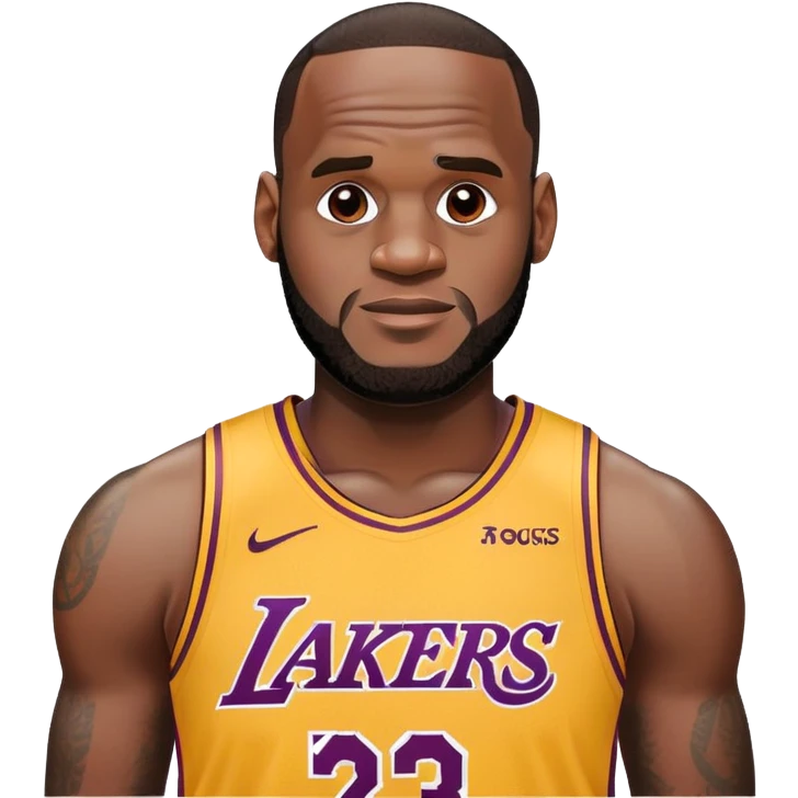 LeBron with Down syndrome  emoji
