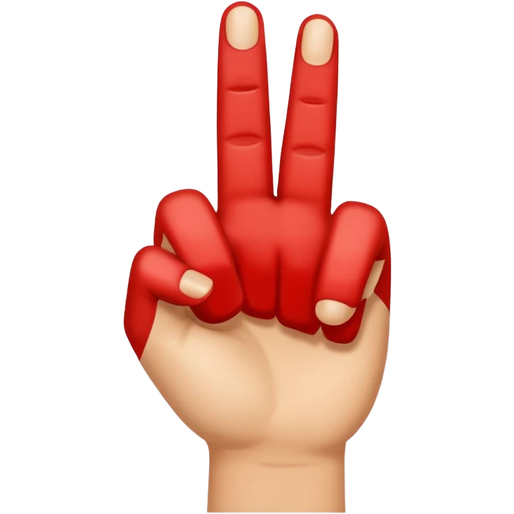 hand, finger pointing, fingers not showing emoji