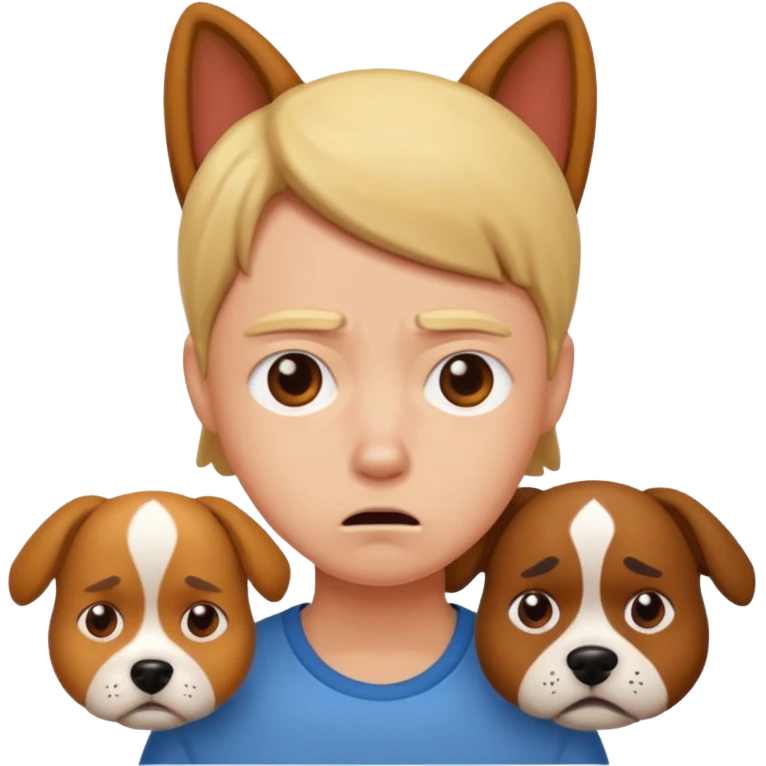 I blame the dogs emoji
