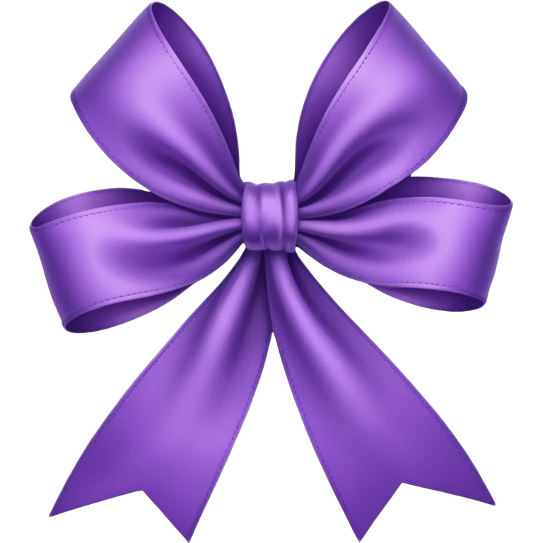 Purple ribbon emoji copy and paste  emoji