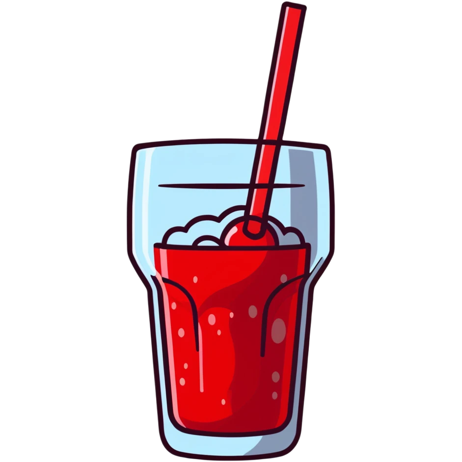 Cherry coke emoji