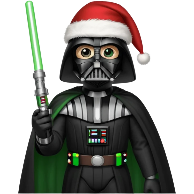 Darth Vader Santa  emoji
