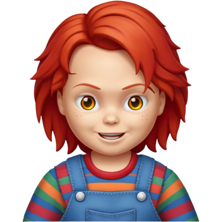 Un emojin de chuky emoji
