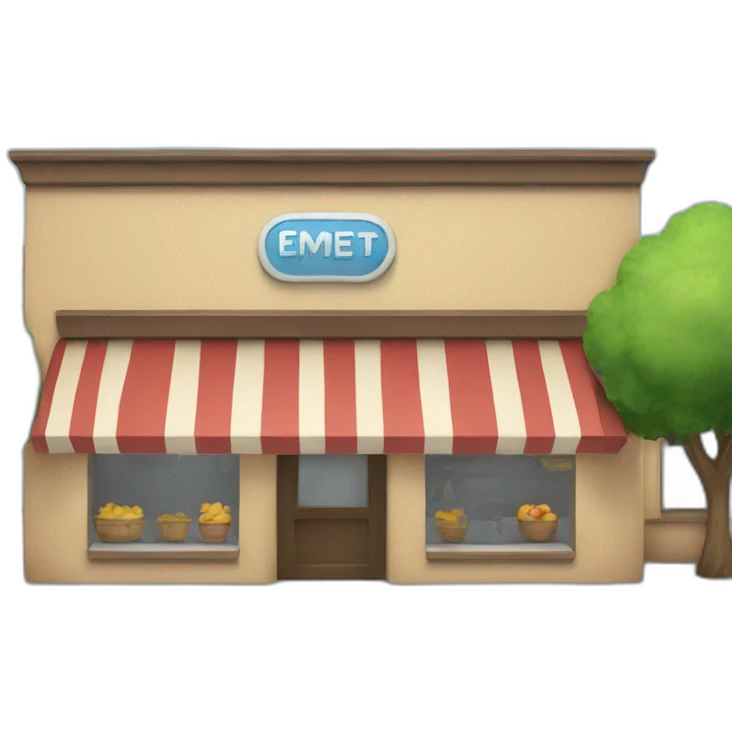 background shop emoji
