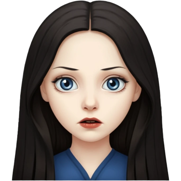 Samara from the ring movie emoji