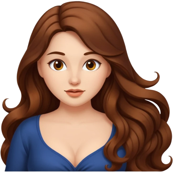 Draw a beautiful naked women with big boobs emoji