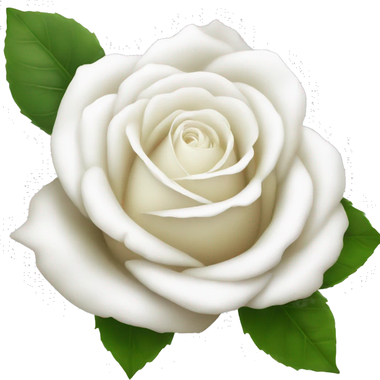 white rose emoji