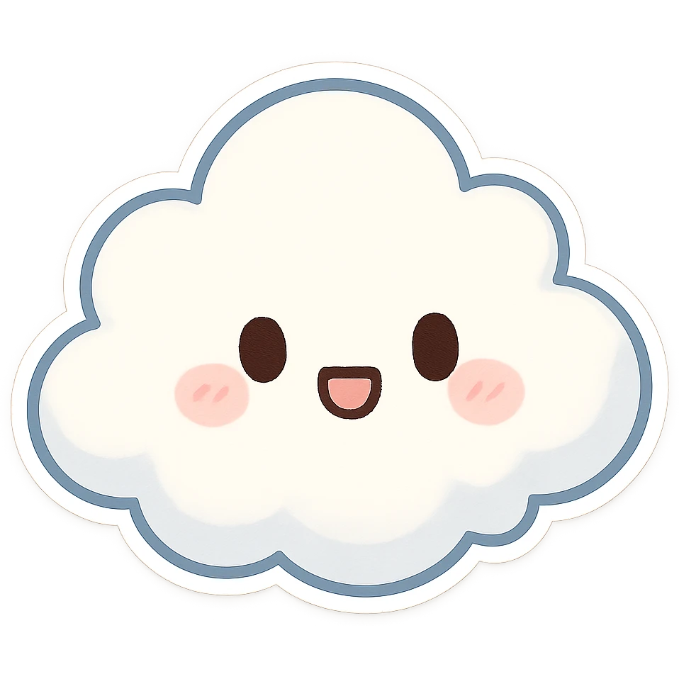 一朵云 emoji
