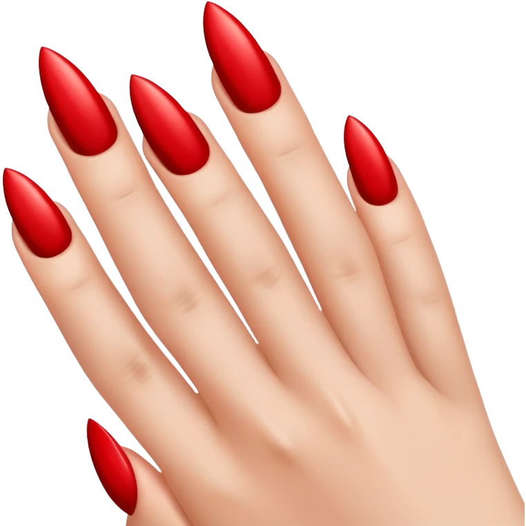 Baddie nails emoji