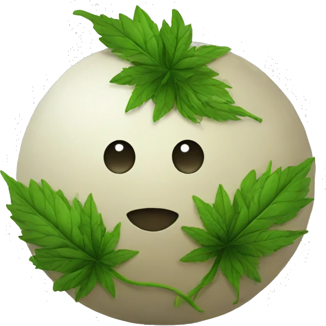 weed ball emoji