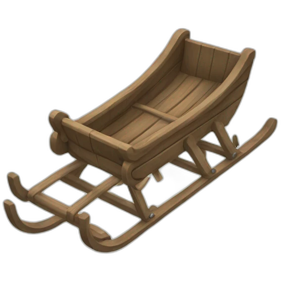 Sled emoji