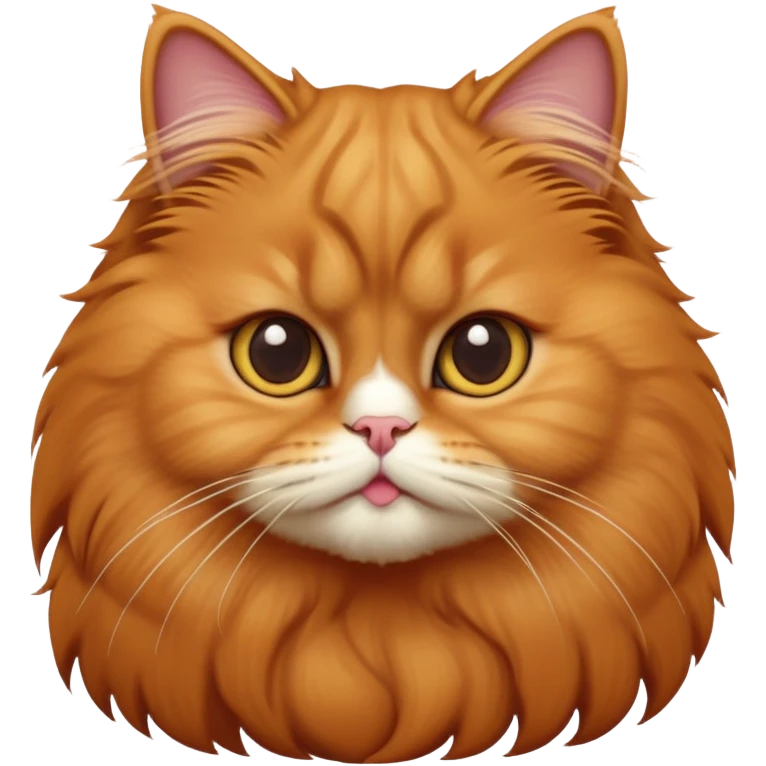 cinematic-adorable-big-eyed-fluffy-solid ginger-persian-cat-portrait-emoji,-head-tilted-playfully-with-a-sweet-expression,-fluffy-solid ginger-fur,-simplified-yet-irresistibly-cute-features-with-large,-expression, solid ginger cat emoji