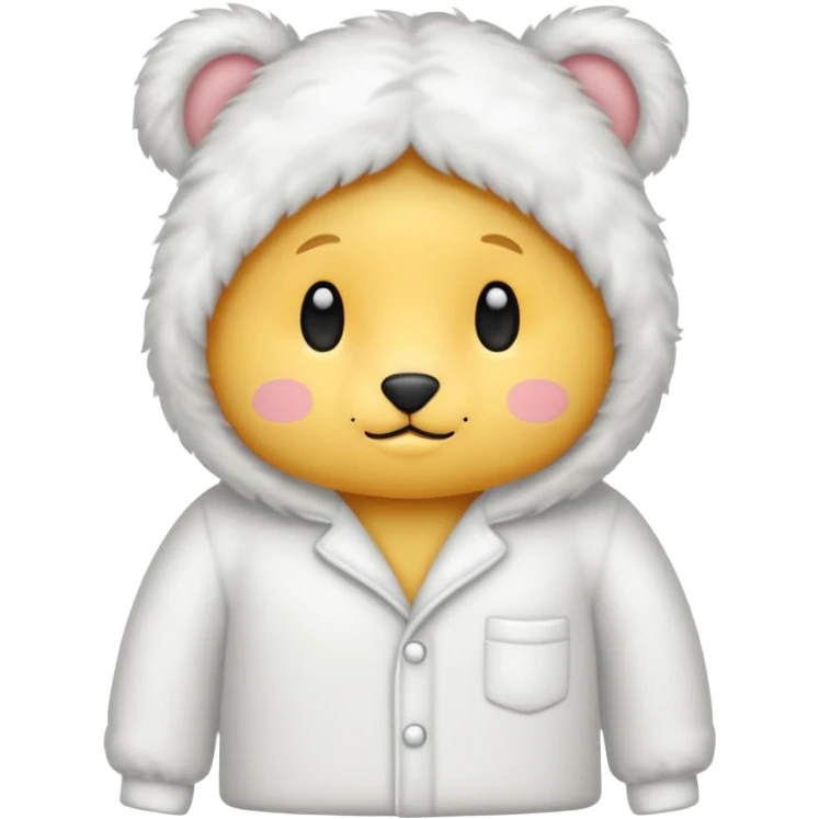 fluffy pyjamas emoji