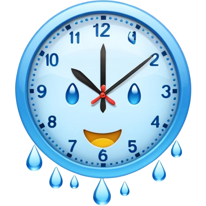 shower time schedule emoji emoji