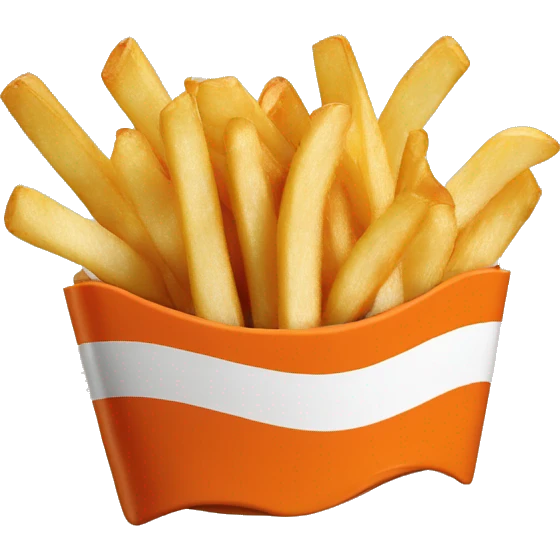 Whataburger French fries emoji