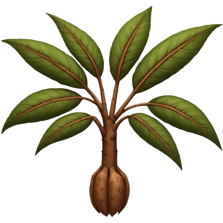 



cassava root emoji