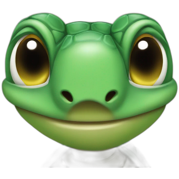 Turtle greeting emoji