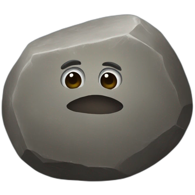 pet rock emoji