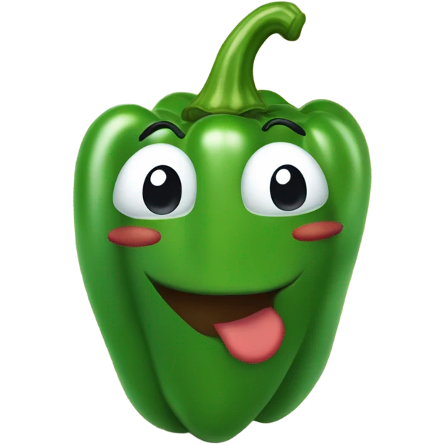 Dancing stuffed green peppers  emoji