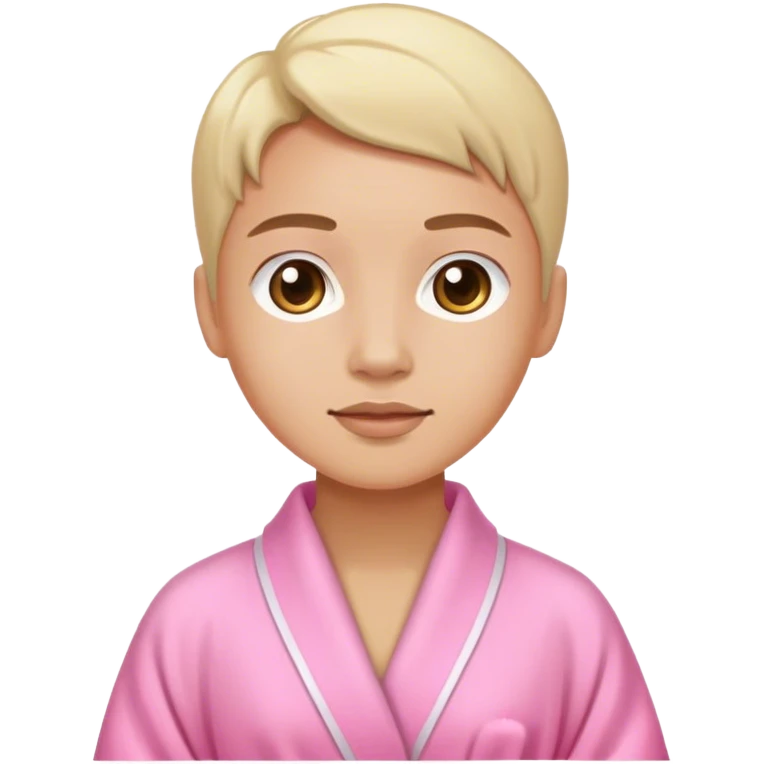 Light Pink spa day emoji