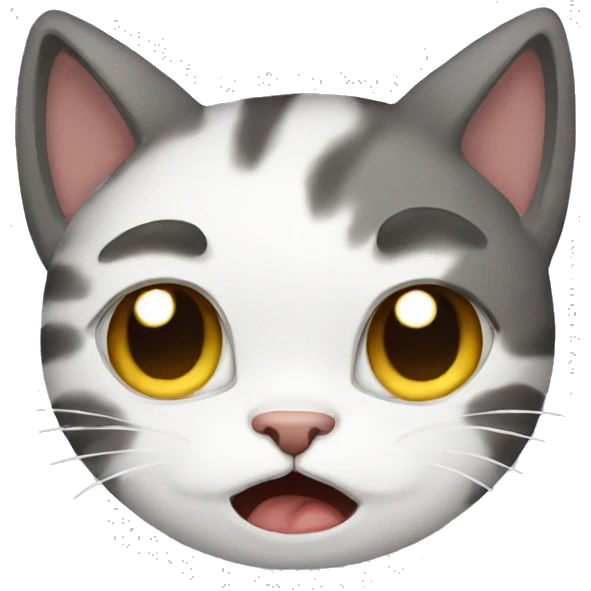 Cat crying  emoji