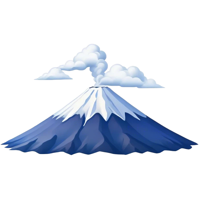 mount fuji, no frame emoji
