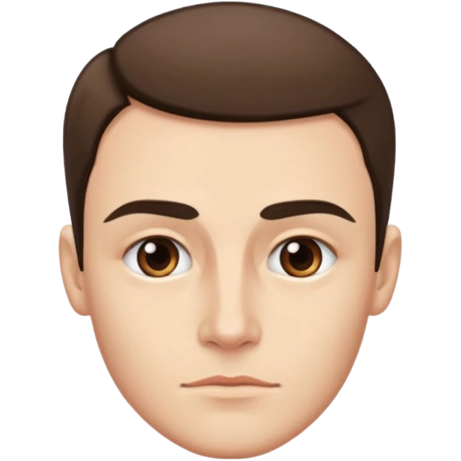  con una mandíbula mega marcada y con una ceja levantada y la otra abajo emoji