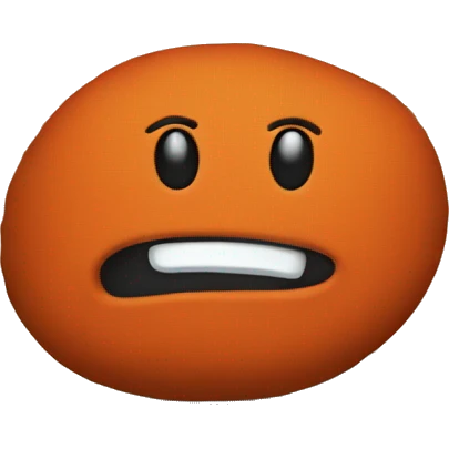 burnt orange pillow emoji