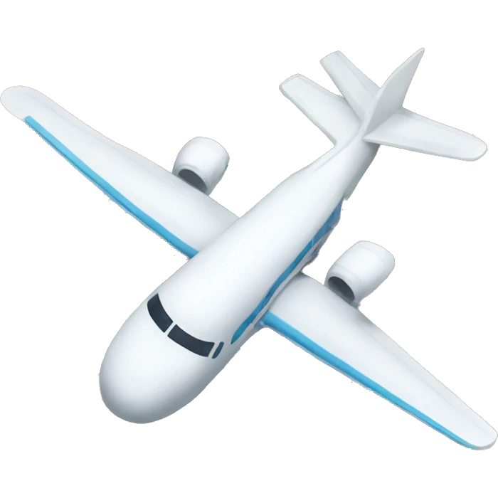 plane two  buildings emoji