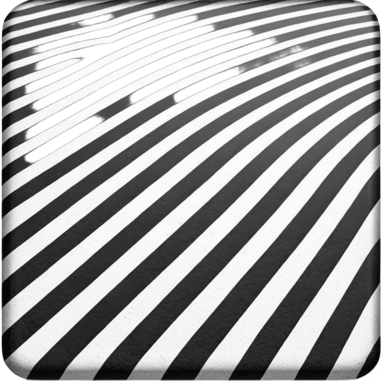 полосатая черно-белая дорога emoji