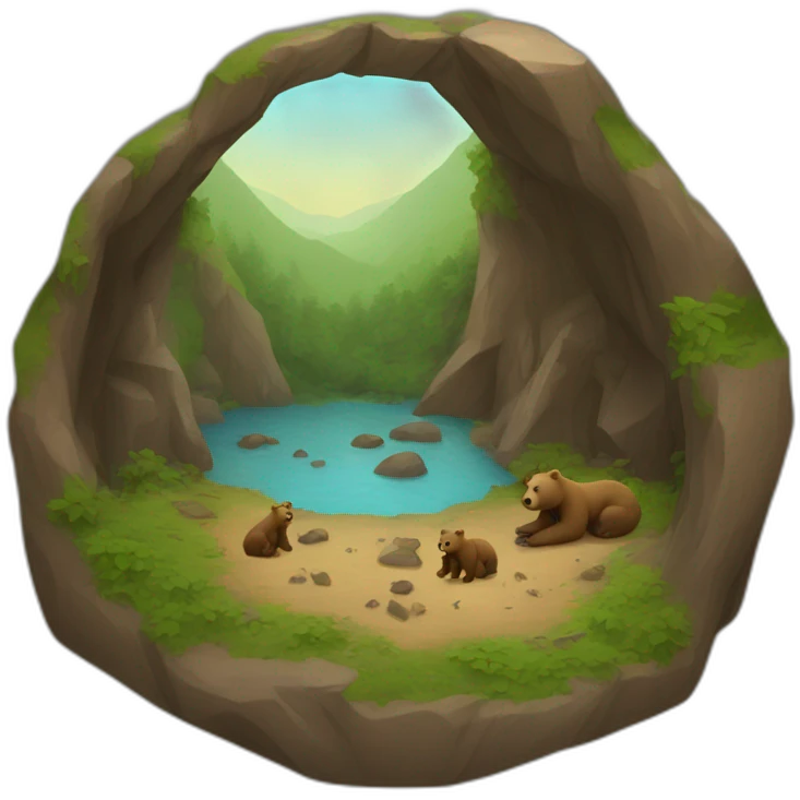 bear's den emoji