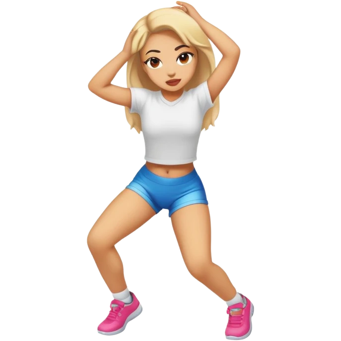 naked girl twerking emoji