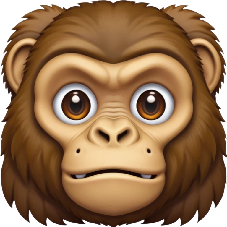 gorilla face emoji