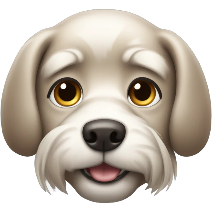 a dog named tony cute but not too cute emoji