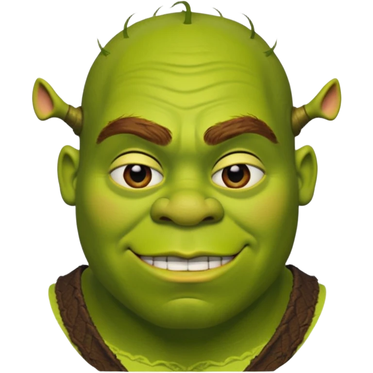 Sassy shrek emoji