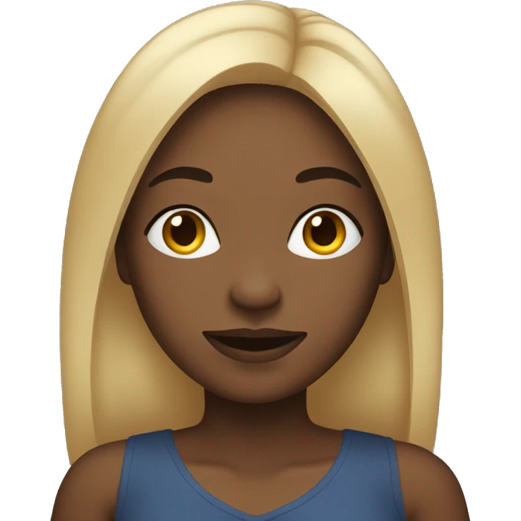 Black woman emoji