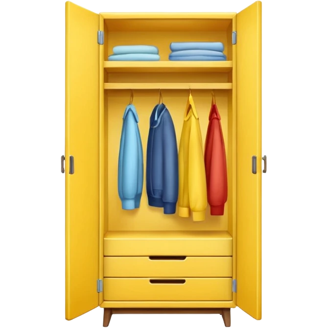 yellow wardrobe
 emoji