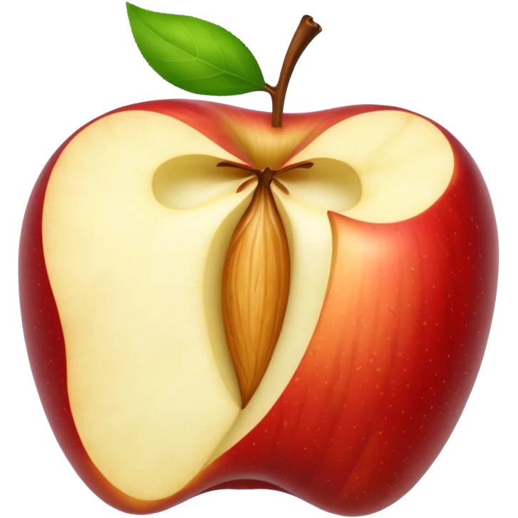 Apple core emoji