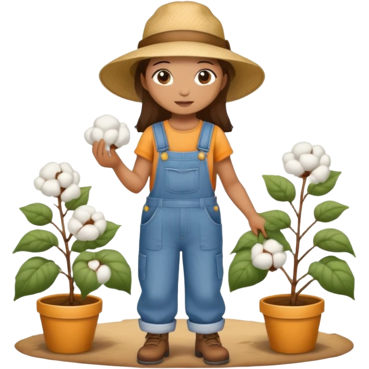 picking cotton emoji