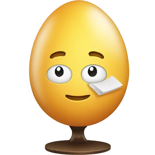 Genius egg emoji