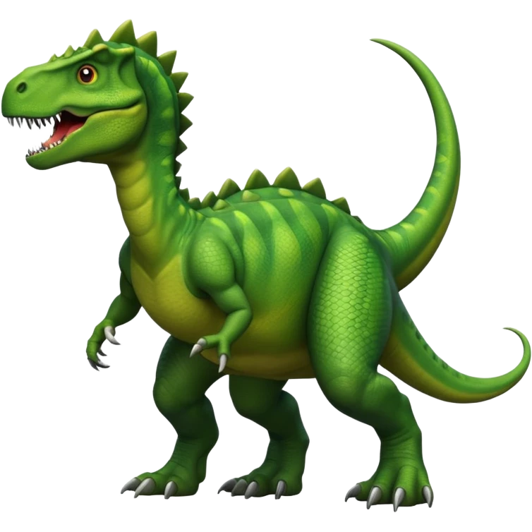 Dinusaurio realistas emoji