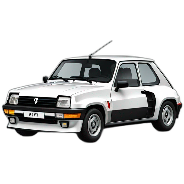 Renault 5 turbo emoji
