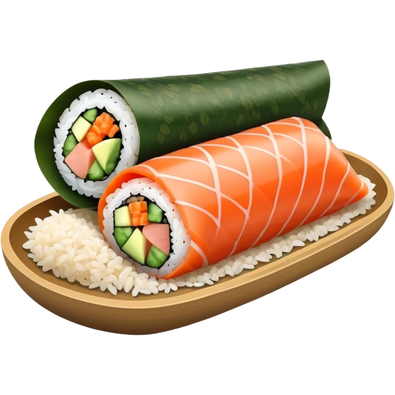 temaki handroll sushi emoji