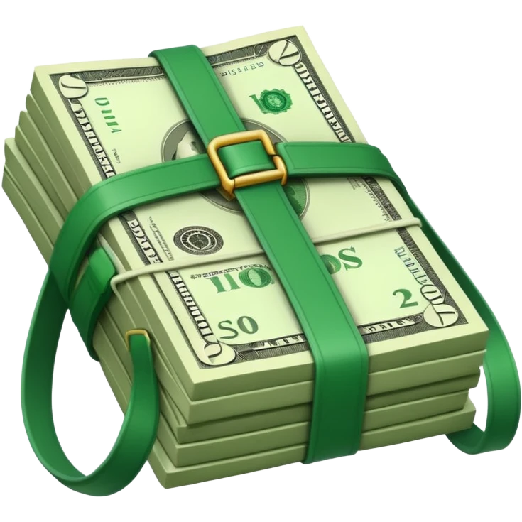 a bundle of money emoji