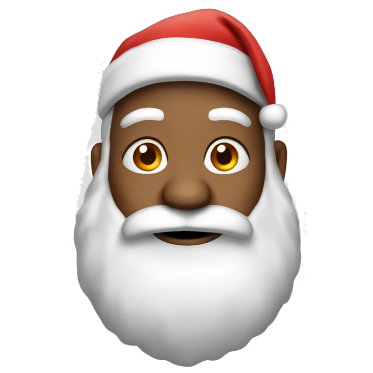 Santa clause emoji