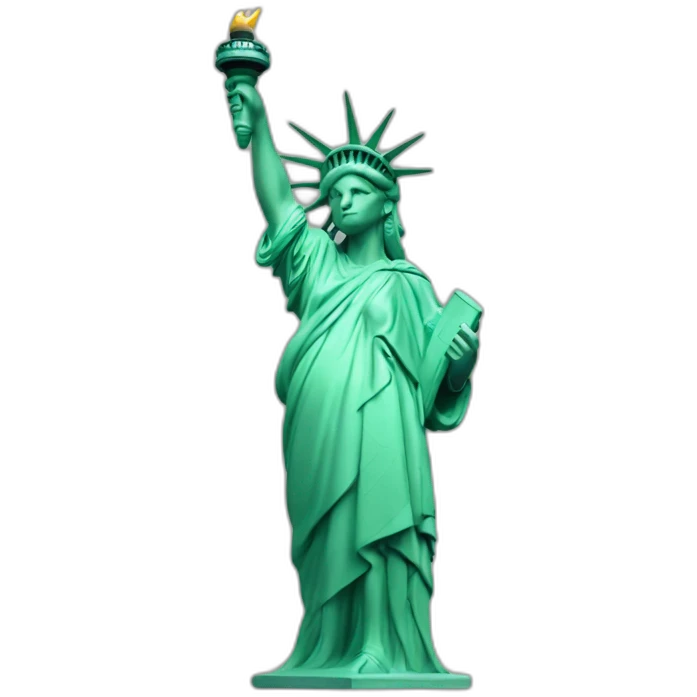 Statue of liberty emoji