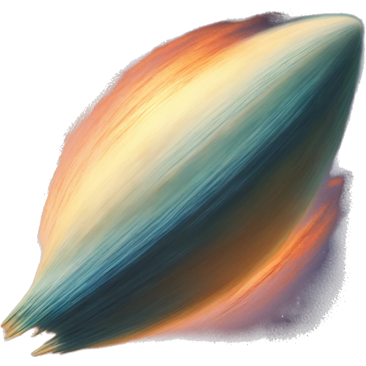 Vintage Planet comet streak motion blur emoji