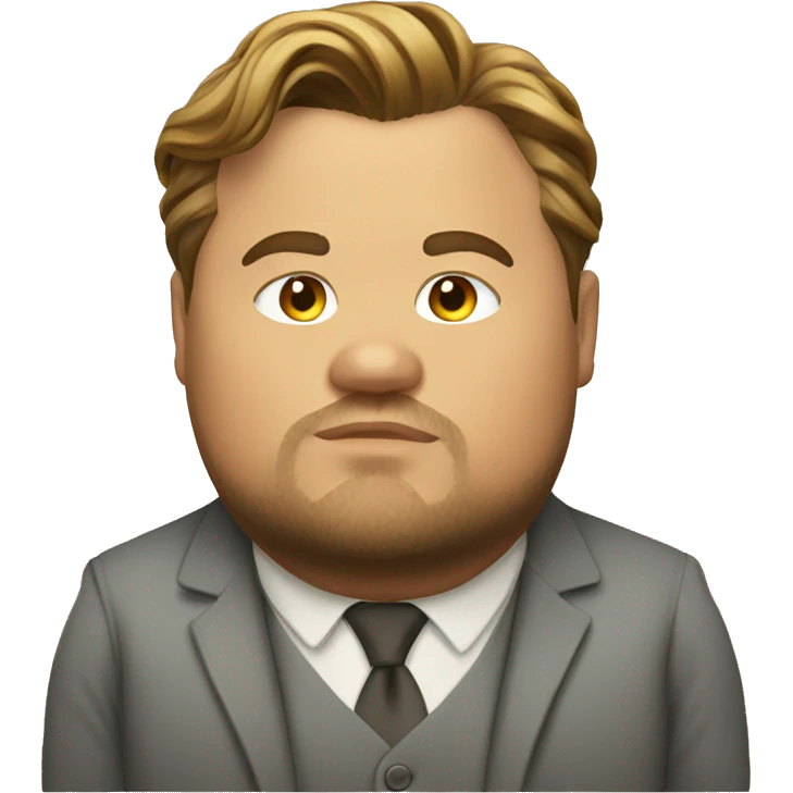 Fat Leonardo DiCaprio  emoji