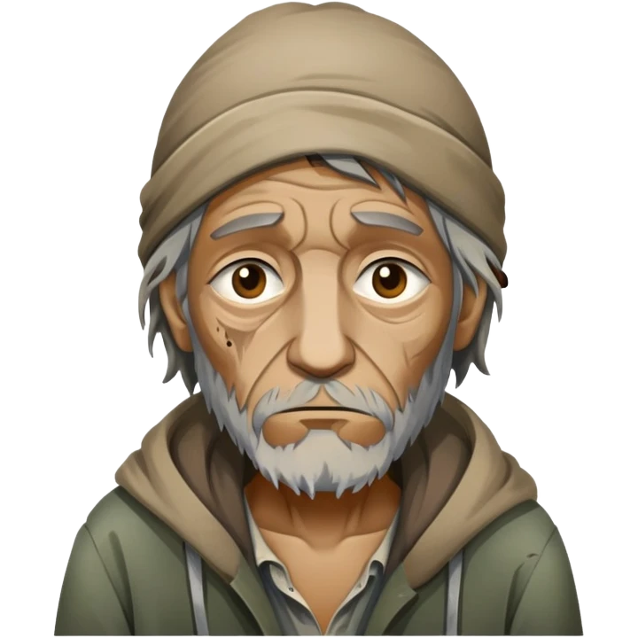 Homeless emoji